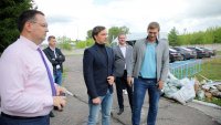 Спортивные объекты посетил в ходе рабочего визита и.о. министра спорта Красноярского края