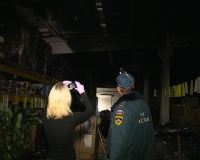 Сегодня ночью произошло возгорание в «Светофоре»