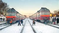 В новогодние праздники будут курсировать дополнительные пригородные поезда