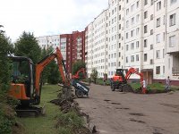 К капитальному ремонту двора приступили на Набережной, 34