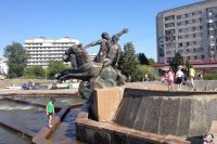 Жители Зеленогорска выбрали фонтан «Енисей и Кан» для благоустройства