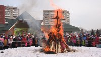 Праздник Масленицы состоялся в минувшее воскресенье