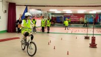 Сезон велосипедов открыли ежегодным конкурсом "Безопасное колесо"