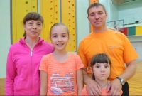Семья Овчинниковых из Зеленогорска поборется за звание самой спортивной семьи страны