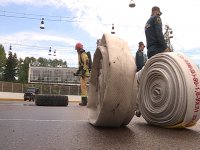 В Зеленогорске состоялся второй турнир по кроссфиту между пожарными подразделениями