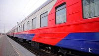 «Поезд здоровья» прибыл на железнодорожную станцию города Заозерного
