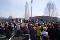 Сегодня у мемориала погибшим воинам-землякам в поселке Орловка состоялся митинг