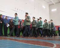 Сегодня заозерновская автошкола на несколько часов стала эпицентром спортивно-патриотической жизни Рыбинского района