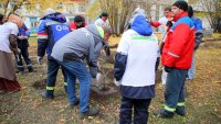 Сотрудники Красноярской ГРЭС-2 присоединились к экологическому марафону &quot;Зеленой дружины СГК&quot;