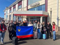 Зеленогорская делегация из 12 человек в эти дни принимает участие в гуманитарной сессии "С чего начинается Родина?" в городе Глазове - столице Удмуртии